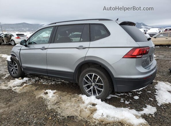 3VV0B7AX2MM104315 2021 VOLKSWAGEN TIGUAN Серебряный Задняя левая четверть
