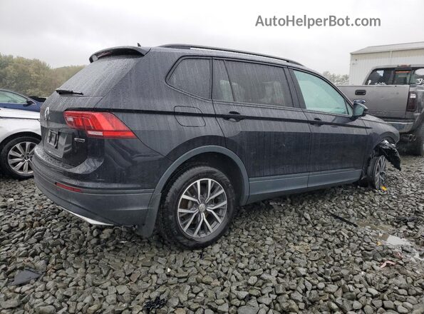 3VV0B7AX5MM080866 2021 VOLKSWAGEN TIGUAN Черный Задняя правая четверть