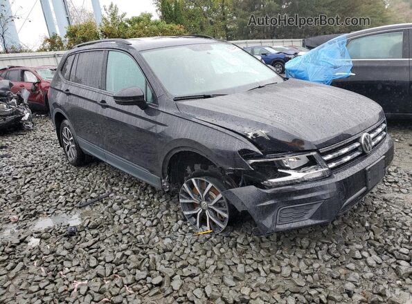 3VV0B7AX5MM080866 2021 VOLKSWAGEN TIGUAN Черный Передняя правая четверть
