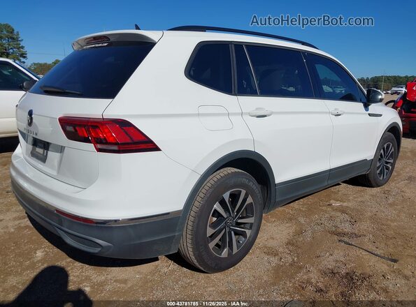 3VV1B7AX1NM015454 2022 VOLKSWAGEN TIGUAN Белый Задняя правая четверть