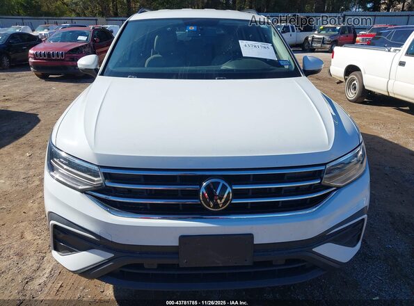 3VV1B7AX1NM015454 2022 VOLKSWAGEN TIGUAN Белый Вид спереди