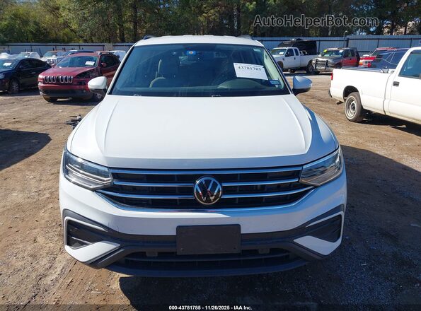 3VV1B7AX1NM015454 2022 VOLKSWAGEN TIGUAN Белый Вид щитка приборов