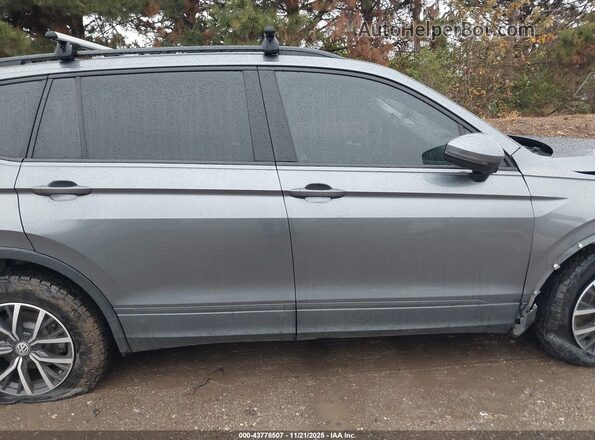3VV1B7AX9MM117017 2021 VOLKSWAGEN TIGUAN Серый Вид задней части салона