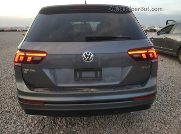 3VV2B7AX0MM049341 2021 VOLKSWAGEN TIGUAN Gray Вид ззаду