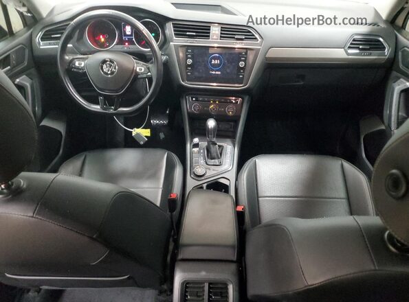 3VV2B7AX1KM070003 2019 VOLKSWAGEN TIGUAN White Вид панелі приладів
