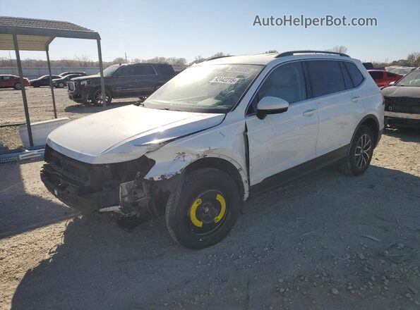 3VV2B7AX2KM118740 2019 VOLKSWAGEN TIGUAN Белый Передняя левая четверть