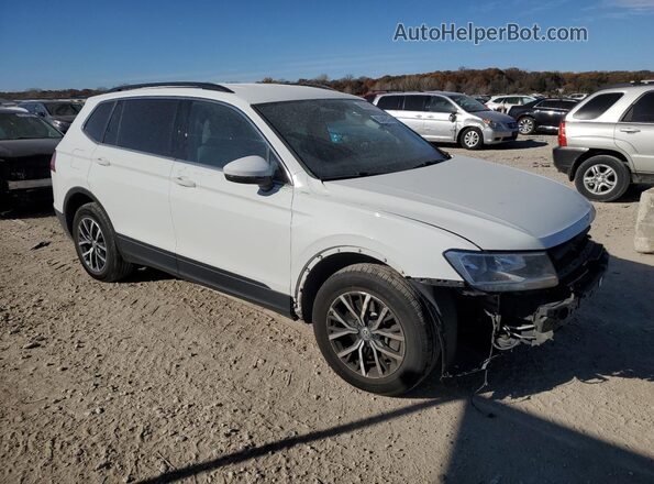 3VV2B7AX2KM118740 2019 VOLKSWAGEN TIGUAN Белый Передняя правая четверть