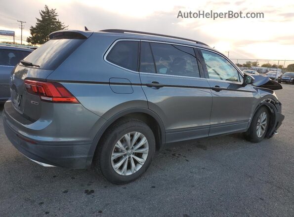 3VV2B7AX3KM042185 2019 VOLKSWAGEN TIGUAN Gray Задня права чверть