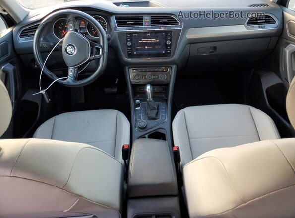 3VV2B7AX3KM042185 2019 VOLKSWAGEN TIGUAN Gray Вид панелі приладів