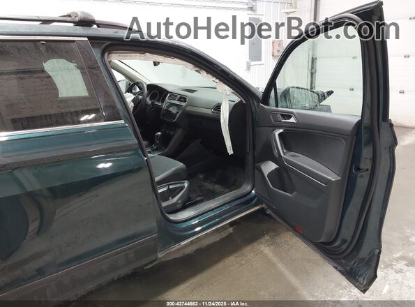 3VV2B7AX5KM054290 2019 VOLKSWAGEN TIGUAN Зеленый Вид салона спереди