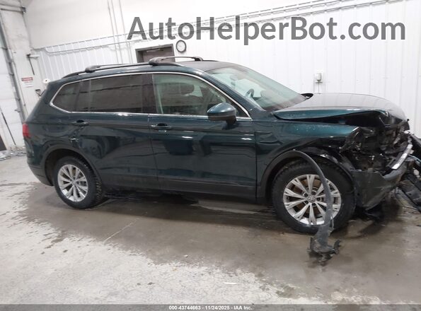 3VV2B7AX5KM054290 2019 VOLKSWAGEN TIGUAN Зеленый Панорамный вид салона 360°