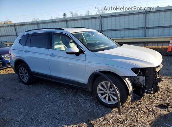 3VV2B7AX6JM138231 2018 VOLKSWAGEN TIGUAN Белый Передняя правая четверть