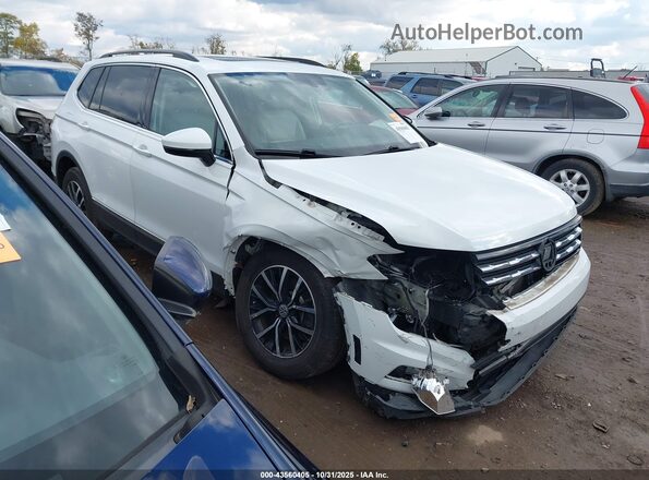 3VV2B7AX7MM123550 2021 VOLKSWAGEN TIGUAN White Передня права чверть