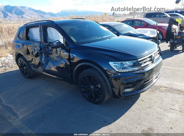 3VV2B7AX8MM083866 2021 VOLKSWAGEN TIGUAN Black წინა მარჯვენა