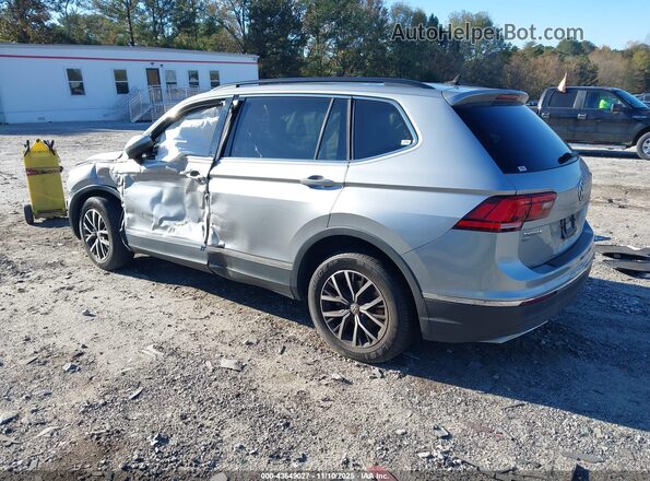 3VV3B7AX0MM030521 2021 VOLKSWAGEN TIGUAN Серебряный Задняя левая четверть