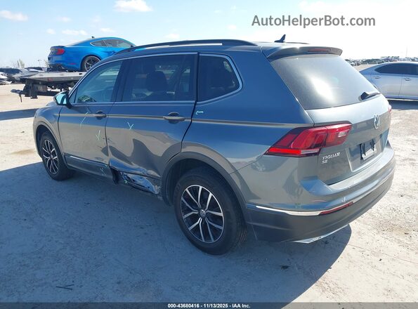 3VV3B7AX6MM088987 2021 VOLKSWAGEN TIGUAN Gray Trasero izquierdo