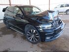 2018 Volkswagen Tiguan 2.0t Sel Premium Черный vin: 3VV4B7AX7JM190573