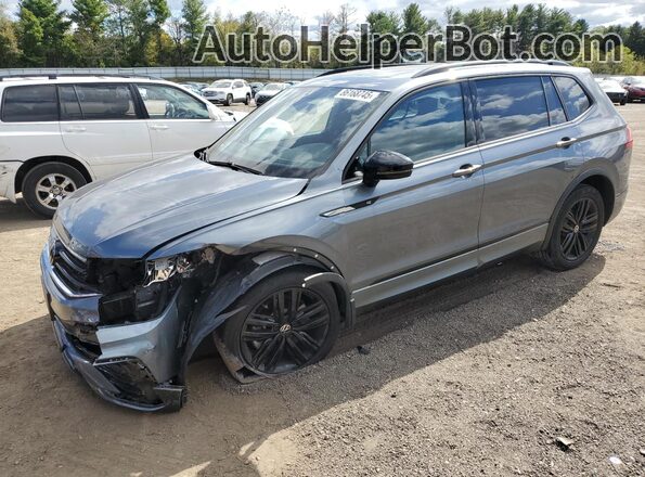 3VV8B7AX1NM158211 2022 VOLKSWAGEN TIGUAN Серый Передняя левая четверть