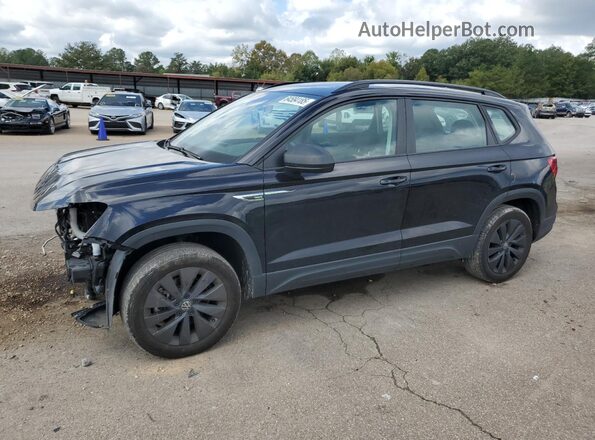 3VVCX7B21PM373508 2023 VOLKSWAGEN TAOS Black წინა მარცხენა ხედი სამი მეოთხედიდან