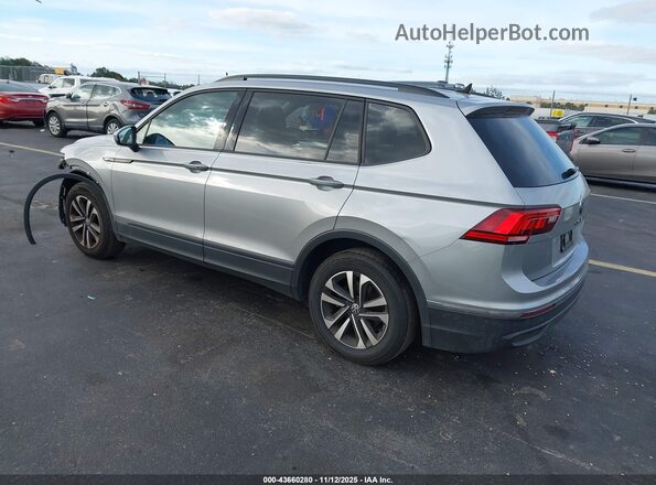 3VVRB7AX2PM054656 2023 VOLKSWAGEN TIGUAN Gray Rear left