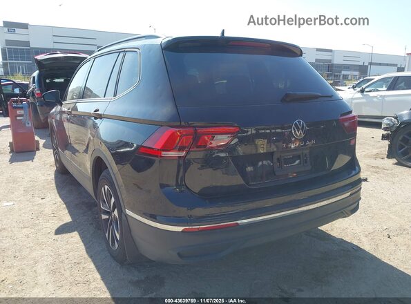 3VVRB7AX7RM205672 2024 VOLKSWAGEN TIGUAN Черный Задняя левая четверть
