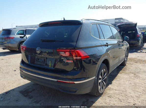 3VVRB7AX7RM205672 2024 VOLKSWAGEN TIGUAN Черный Задняя правая четверть