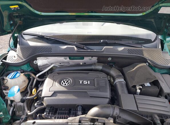 3VW517AT8HM809675 2017 VOLKSWAGEN BEETLE Green Widok z tyłu
