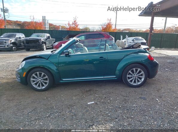 3VW517AT8HM809675 2017 VOLKSWAGEN BEETLE Green Widok wnętrza 360 stopni
