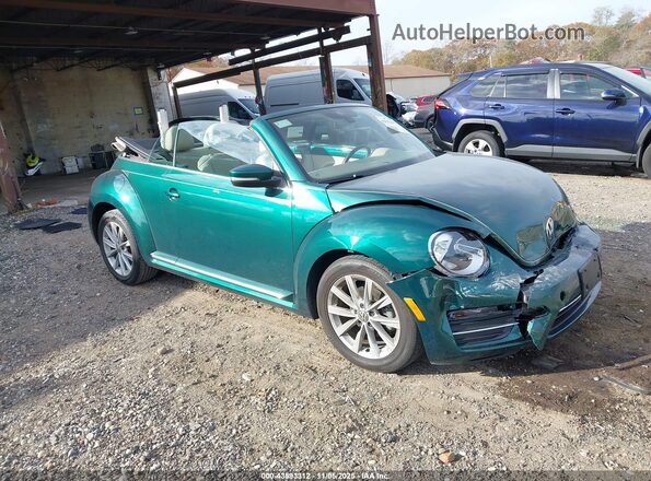 3VW517AT8HM809675 2017 VOLKSWAGEN BEETLE Green Przód prawy