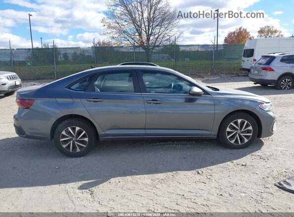 3VW5M7BU9PM061287 2023 VOLKSWAGEN JETTA Серый Вид задней части салона