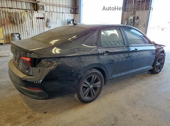 3VW7M7BU5PM003086 2023 VOLKSWAGEN JETTA Черный Задняя правая четверть