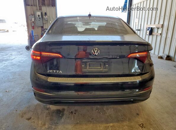 3VW7M7BU5PM003086 2023 VOLKSWAGEN JETTA Черный Вид сзади