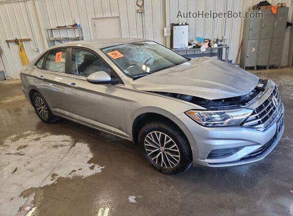3VWC57BU1MM072378 2021 VOLKSWAGEN JETTA Серый Передняя правая четверть