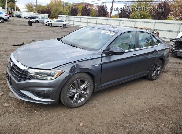 3VWC57BU2MM026350 2021 VOLKSWAGEN JETTA Серый Передняя левая четверть