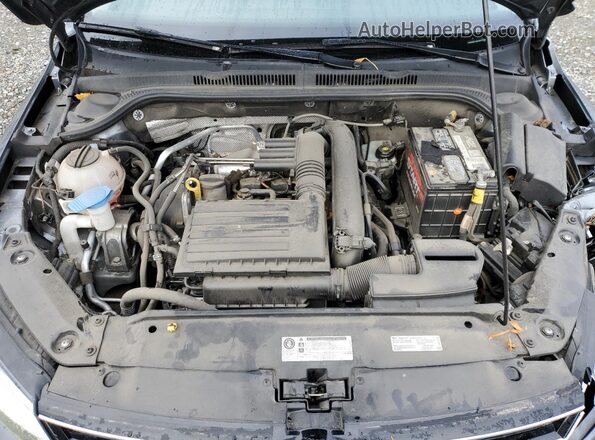 3VWDB7AJ5HM400539 2017 VOLKSWAGEN JETTA Серый Вид задней части салона