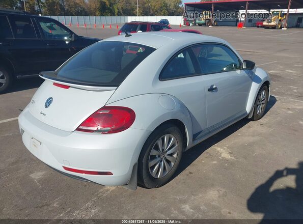 3VWF17AT2HM614188 2017 VOLKSWAGEN BEETLE Белый Задняя правая четверть