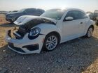 2017 Volkswagen Beetle 1.8t White vin: 3VWF17AT4HM618856