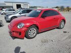 2017 Volkswagen Beetle 1.8t Red vin: 3VWF17AT4HM619005