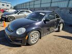 2017 Volkswagen Beetle 1.8t Black vin: 3VWF17AT9HM604158