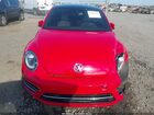 2018 Volkswagen Beetle 2.0t Coast/2.0t S Red vin: 3VWFD7AT2JM704969