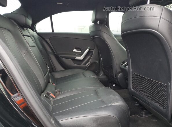 W1K3G4EBXMJ290697 2021 MERCEDES-BENZ A Черный Вид задней части салона