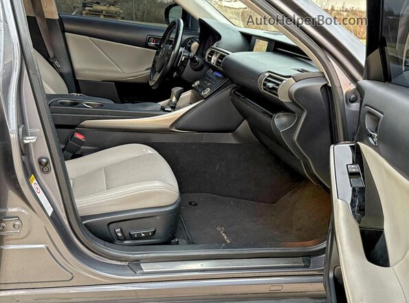 JTHBA1D25G5019923 2016 LEXUS IS Серый Вид сзади