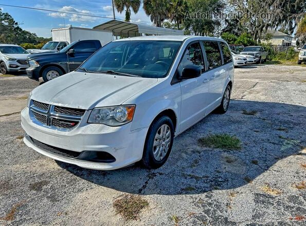 2C4RDGBG2JR259532 2018 DODGE CARAVAN Белый Задняя правая четверть