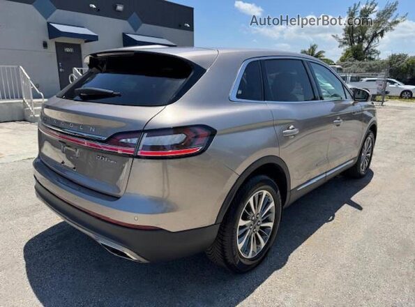 2LMPJ8J93LBL15854 2020 LINCOLN NAUTILUS Tan წინა მარჯვენა