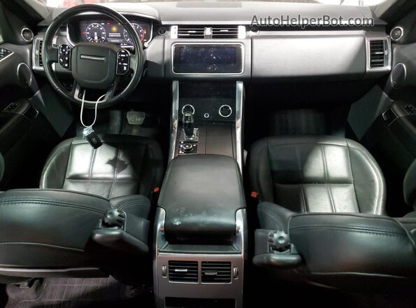 SALWR2RV9KA419920 2019 LAND ROVER RANGE White Widok zestawu wskaźników