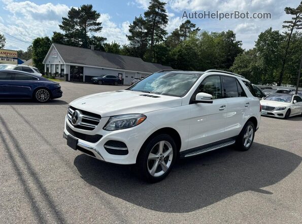 4JGDA5HB2JA998354 2018 MERCEDES-BENZ GLE Белый Задняя правая четверть