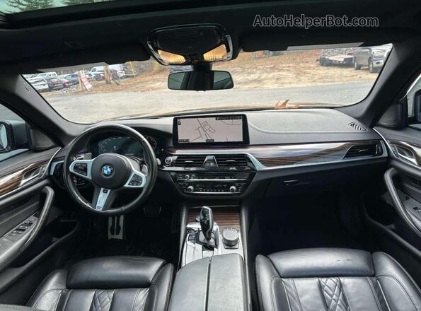 WBA13BK07NCH59691 2022 BMW M5 Черный Вид панели приборов