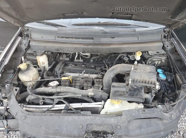 3C4PDCAB2HT524866 2017 DODGE JOURNEY Black Vista del compartimento del motor