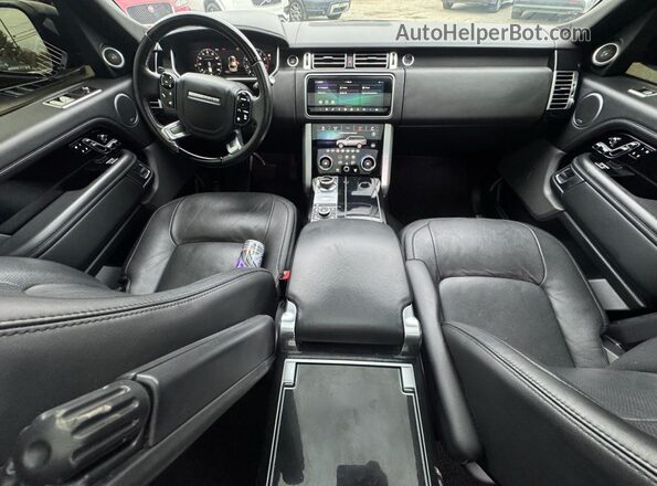 SALGS5RE6JA397139 2018 LAND ROVER RANGE Черный Вид задних сидений