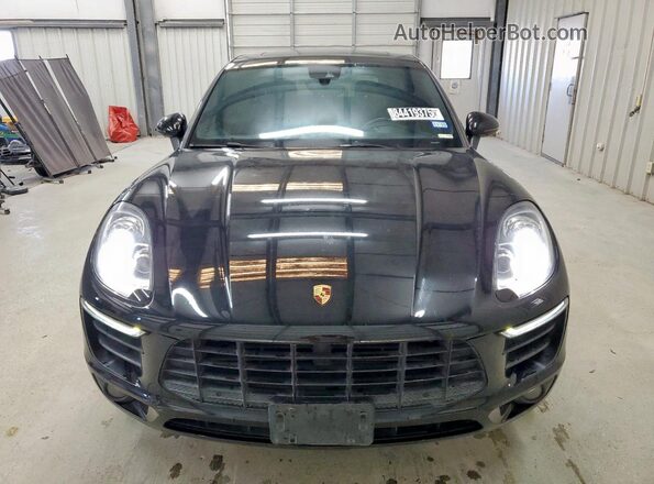 WP1AB2A5XJLB38373 2018 PORSCHE MACAN Черный Вид сзади